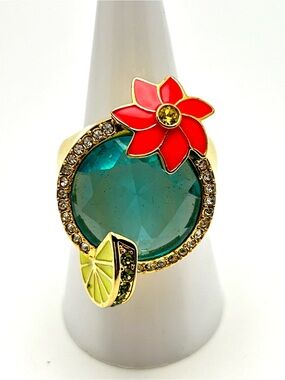 Kate Spade Out of Office Jeweled Ring Size 7.75